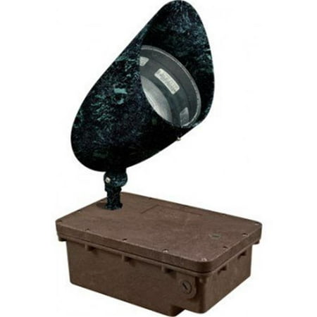 

Dabmar Lighting FG-DPR38H-VG-100MH 120V In-Ground Ballast Box with Verde Green HD Bullet & PAR38 Lamp