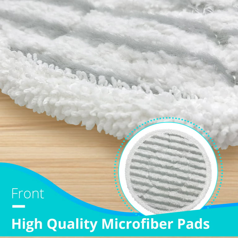 Hometimes 8 Packs Replacement Steam Mop Pads for Shark S7020 S7000 S7001 Steam & Scrub All-in-One Scrubbing Mop Accessory Parts, Size: 7.5*7.5, Other