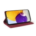 thumbnail image 2 of Allytech Wallet Cover for Samsung A72 Case, Shockproof PU Leather Kickstand Wallet Card RFID Blocking Magnetic Folio Holder, Book Style Anti-Scratch Phone Case For Samsung Galaxy A72 5G/4G,Red, 2 of 14