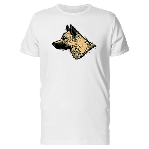 Sketch Of German Dog Tee Men's -Image by Shutterstock