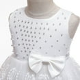 thumbnail image 5 of Lovebay Children Girls Princess Pearls Flower Lace Dress Kids Ball Gown Wedding Evening Birthday Pageant Party Formal Dresses Prom 0-8Years, 5 of 10