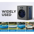 thumbnail image 5 of Varpoolfaye 16,000 BTU Heating & Cooling Swimming Pool Heat Pump Water Heater for Above Ground Pools, 5 of 10