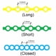 thumbnail image 3 of Cadena elástica de ortodoncia dental Power Chains de 4,75 m - Angzhili, 3 of 3
