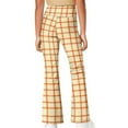 thumbnail image 3 of DISNIMO Yellow Plaid Girls Bootcut Yoga Pants Solid Color Flare Leggings Stretchy Wide Leg Dance Pants 5-6 Flare Pants for Kids Bell Bottoms for Girls, 3 of 7
