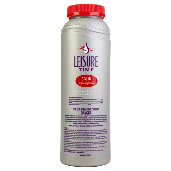 Leisure Time Spa 56 Chlorant Granulés 2 lbs. - Argent