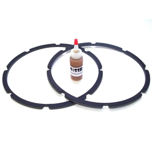 1 Pair Subwoofer Chip Gaskets with Adhesive Included - 2CHIP12