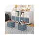thumbnail image 1 of 6 Pack Fabric Storage Cubes with Oval Grommets, Foldable 11 Inch Cube Storage Bins, Storage Baskets for Shelves, Storage Boxes for Organizing Closet B, 1 of 5