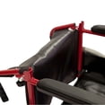 thumbnail image 3 of Silla de Ruedas ReActiv Descansapies Desmontables Respaldo Plegable Roja, 3 of 7