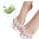 thumbnail image 1 of Separadores de dedos de silicona para aliviar el hallux valgus y los juanetes, protección contra las patas de gallo: comodidad sin fricción, 1 of 6