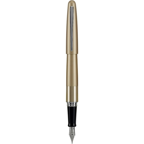 Pluma estilográfica PILOT Metropolitan Collection con punta fina dorada