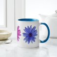 thumbnail image 6 of CafePress - 3 Color Daisies Mug - 11 oz Ceramic Mug - Novelty Coffee Tea Cup, 6 of 6
