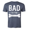 thumbnail image 2 of Instant Message - Bad To The Bone - Men's Short Sleeve Graphic T-Shirt, 2 of 6