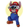 thumbnail image 1 of Disney DIY 5D Diamond Painting New Arrives Cartoon Cross Stitch Lilo & Stitch Embroidery Picture Anime Mosaic Kids Decor GiftRound 20x30cm Gao Jinjia LED, 1 of 2