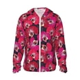 thumbnail image 2 of Lsque Orchids Flowers UPF 50+ Lightweight Sun Protection Men's Women's Long Sleeve Shirt, Hoodie Performance -X-Large, 2 of 9