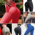 thumbnail image 2 of Women's Butt Lift Anti Cellulite Sexy Leggings High Waist Yoga Pants Tights Leggings, 2 of 2
