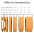thumbnail image 2 of Cinta adhesiva de doble cara nano resistente, reutilizable y con fuerte adhesivo para uso en el hogar, la oficina, el automóvil y exteriores sobre vidrio, madera, metal, plástico y más., 2 of 5
