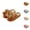 Brown, variant on Womens Fluffy Slippers Cozy Fuzzy Non Slip Spa Footwear Cozy Winter Slippers For Suede Bow Design Indoor Shoes With Comfortable Toe Coverage For Her And Couples