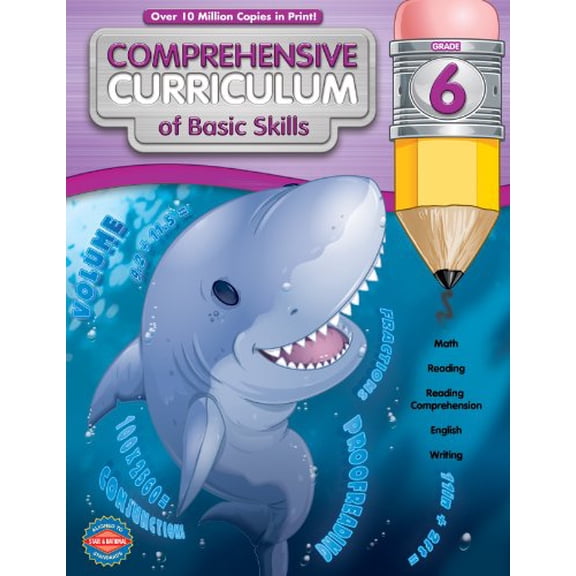 Pre-Owned Comprehensive Curriculum of Basic Skills, Grade 6, 9781609963354, 1609963350, Paperback, Workbook edition