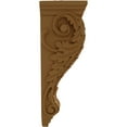 thumbnail image 3 of Ekena Millwork 6 1/2"W x 8"D x 22"H Small Jumbo Acanthus Wood Corbel, Alder, 3 of 4