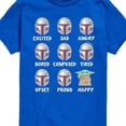 thumbnail image 3 of Star Wars - Mandalorian Moods - Youth Boys Short Sleeve Graphic T-Shirt, 3 of 5