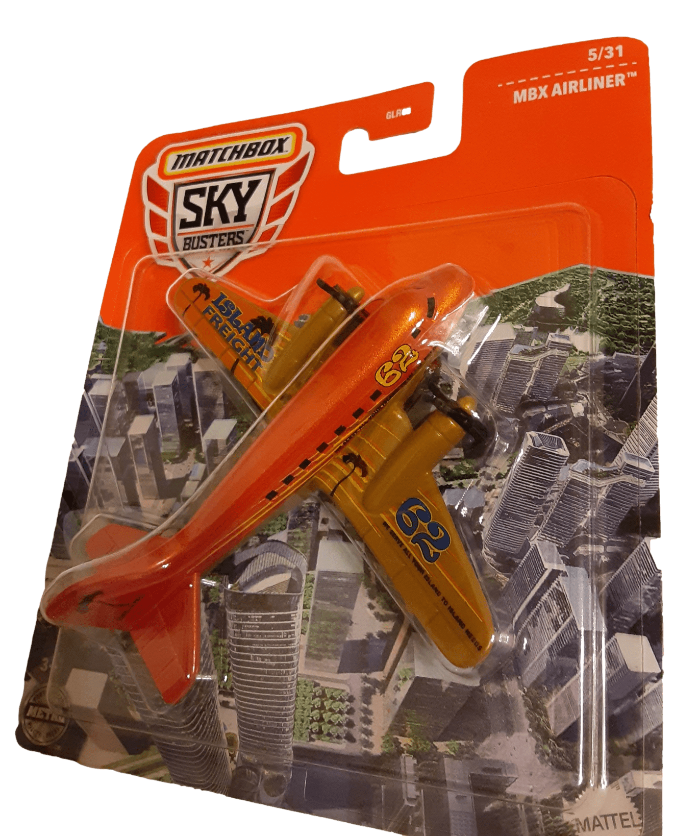 Matchbox Sky Busters DieCast Collectible Airplane MBX Airliner