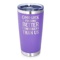 Bevvee Insulated Travel Tumbler 20 oz Better Coworkers Gifts for Coworkers Tumblers