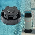 thumbnail image 1 of CL200/CL100 Chlorinator Cover Replacement Parts, Durable Replaces Leakproof Black Lid for CL100 CL200, Automatic Chlorinator Feeder Accessory, 1 of 10