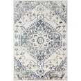 thumbnail image 2 of St tropez Denim/Cream 7'9" x 9'6" Traditional Rectangle Area Rug, 2 of 3