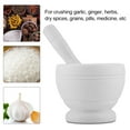 thumbnail image 4 of Manual Multifunctional Plastic Garlic Grinder Spices Herbs Mortar Pestle Set Grinding Bowl Kitchen Tool[White ], 4 of 8
