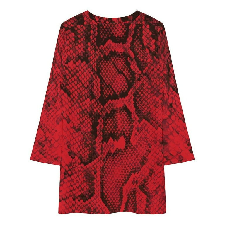 Red Snakeskin Long Sleeved Dress prom clothes Long veiled dresses - Walmart.com Red Snakeskin Long Sleeved Dress prom clothes Long veiled dresses - Walmart.com