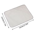 thumbnail image 4 of Pet Summer Ice Mat, Breathable Cooling Mat for Cats and Dogs, Soft Sleeping Pad for Crate, Bed, Indoor & Outdoor Floor, 4 of 7