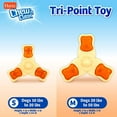thumbnail image 2 of Hartz  Chew & Clean Tri Point Bone Dog Toy for Medium Dogs, 2 of 5