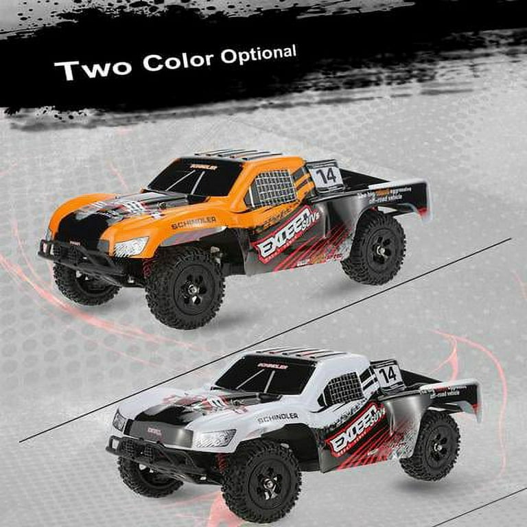MEW4 1/16 4X4 RC Offroad Truck - RTR Durable Beginner RC Car, High Speed 38  Km/h, Remote Control w/ 2S 1500 mAh Battery