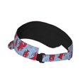 thumbnail image 2 of Balery Cartoon Lobsters 2 Sport Wear Athletic Visor Sun Sports Visor Hat Visor Adjustable Cap for Women and Men (One Size), 2 of 7