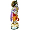 thumbnail image 2 of Krishna Statue 15.5" Kartamashayi Krishna with hands on His hips (K66), 2 of 4
