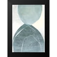 thumbnail image 2 of Woods, Maya 11x14 Black Modern Framed Museum Art Print Titled - Blue Overlay, 2 of 5