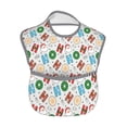 thumbnail image 2 of Hirioo Christmas Hohoho 1 for Baby Waterproof Pocket Bib Adjustable Closed for Babies Toddlers with Large Pocket 6-24Months, 2 of 8