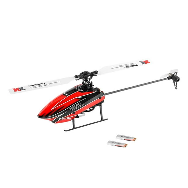 Drones de control remoto Wltoys XK K110S de 6 canales RTF para exteriores, 3D/6G, juguetes de aeronaves 2 baterías