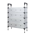 thumbnail image 2 of Organizador de zapatos Rack de almacenamiento Bin Estante de caja de almacenamiento a prueba de polvo de servicio pesado para bosques de apartamentos, 2 of 8