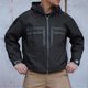 thumbnail image 1 of Ceisia Men's Windproof Water-Repellent Hooded Mountaineering Jacket Multi-Pocket Outdoor Outerwear Gift, 1 of 7