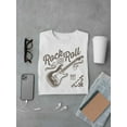 thumbnail image 3 of Rock And Roll Guitar Graphic Tee T-shirt Men's, 3 of 3