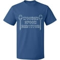 thumbnail image 1 of Unisex T-Shirt, Wooden Spoon Survivor, Slim Fit, Short Sleeve Sweater - Indigo Blue 2X-Large, 1 of 2