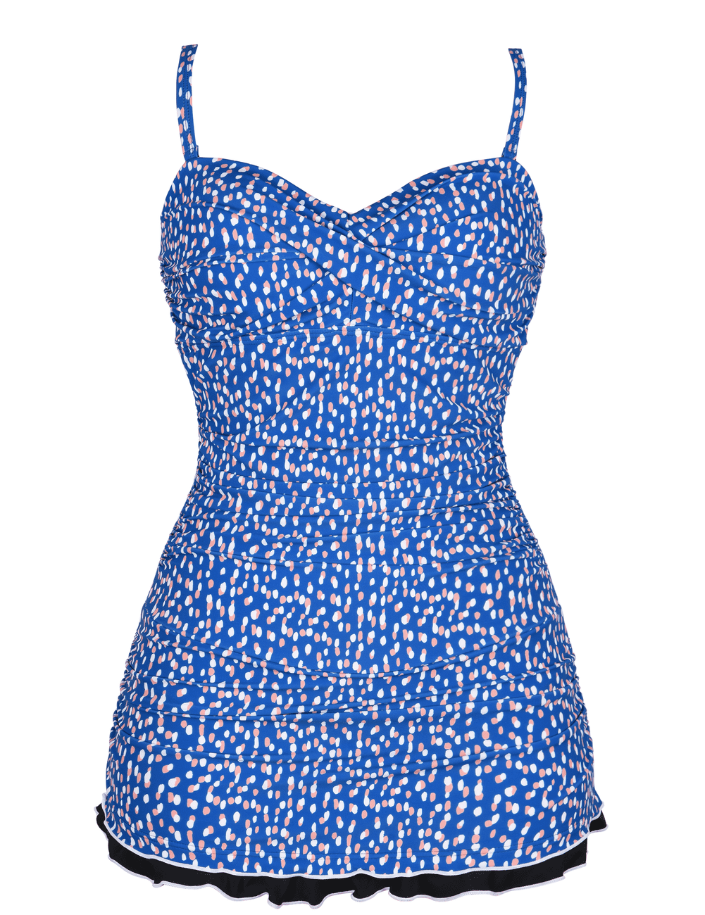 Hilor Women One Piece Swimsuit Tummy Control Bathing Suits Ruffle