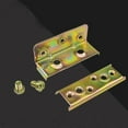 Bed Rail Mounting Bracket 2 Count Insert Extra Thick Headboard Hinge