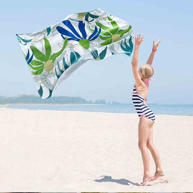 Beach Towels Clearance Under 5 LSLJS Bath Towels Beach Towel Oversized Soft Quick Dry Swimming for Travel Camping Beach Accessories Vacation Essential Gift Beach Rssentials Walmart