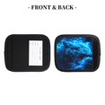 thumbnail image 4 of Sikiie Blue Fire Wolf Luggage Handle Wraps for Suitcases Travel Accessories(2 Pack), 4 of 9