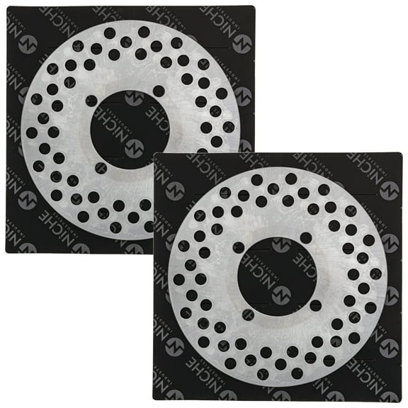 Niche Front Brake Rotor Set for Yamaha Rhino 450 660 700 UTV 519-CRT2266R