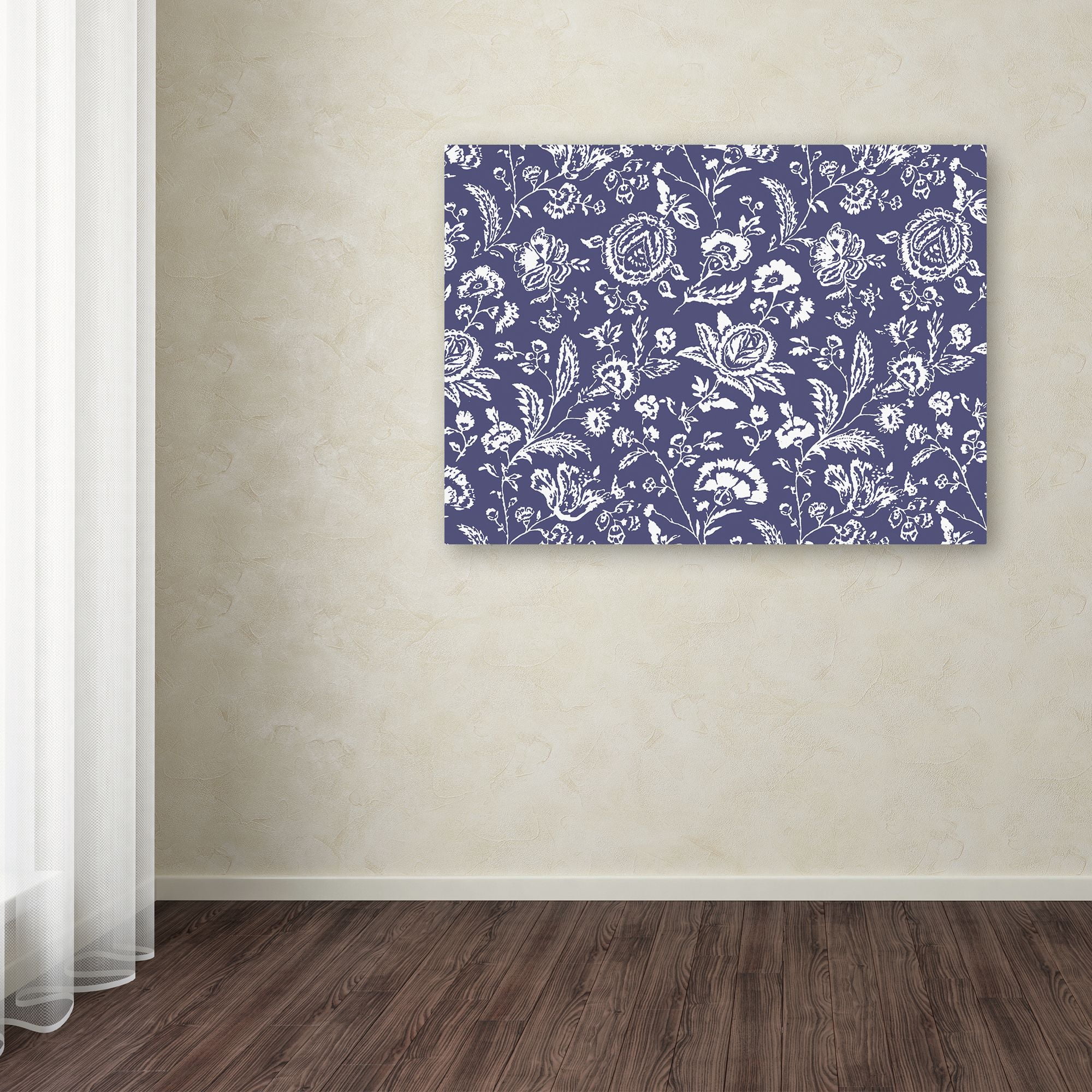 Trademark Fine Art "Toile Fabrics X" Canvas Art by Color Bakery