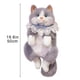 thumbnail image 3 of Mochila Ragdoll para niñas | Bolso bandolera doble con adorable gatito de peluche | Correas ajustables y suaves | Mochila kawaii de peluche para la escuela, viajes, uso informal | Regalo de, 3 of 8