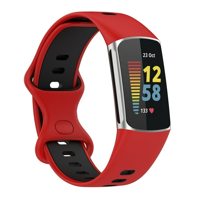 Suitable for Charge5 Smart Watch Silicone Strap Smart Watch Exquisite Fashion Wristband